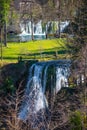 Rastoke village waterfalls in Croatia
